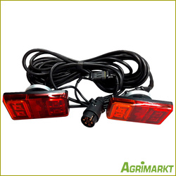 
																	LED Rückleuchten-Set,<br>7,5 m Kabel und Magnetfuß<br>